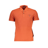 Napapijri Orange Cotton Polo Shirt -   -  Napapijri.